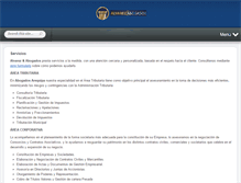 Tablet Screenshot of abogadosarequipa.com